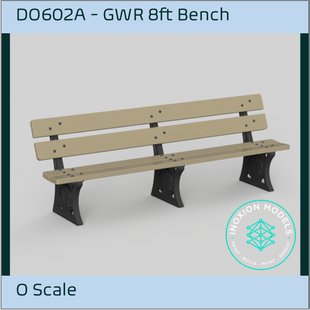 DO602A – GWR 8ft Platform Benches O Scale