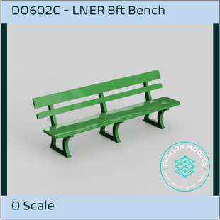 DO602C – LNER 8ft Platform Benches O Scale
