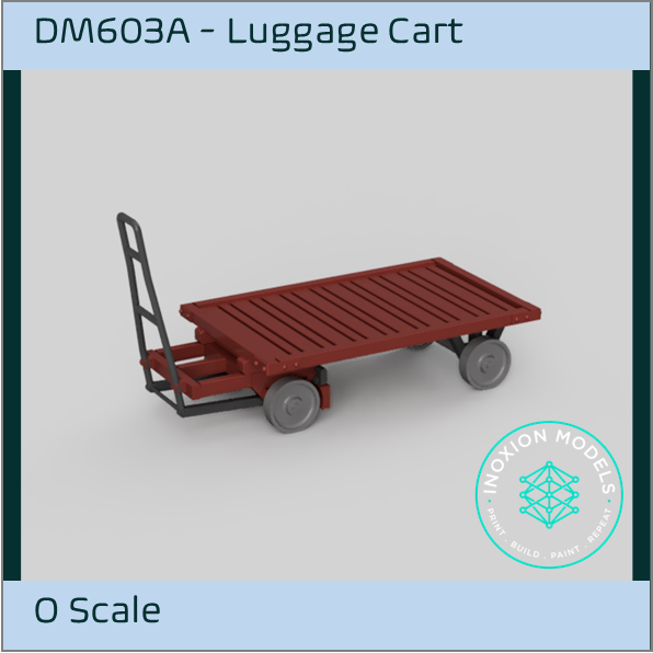 DO603A – Luggage Cart O Scale