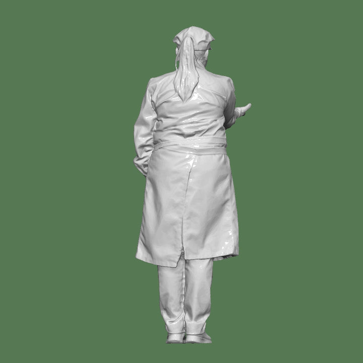 Mm1040 Female Shop Keeper With Hand Out Figure