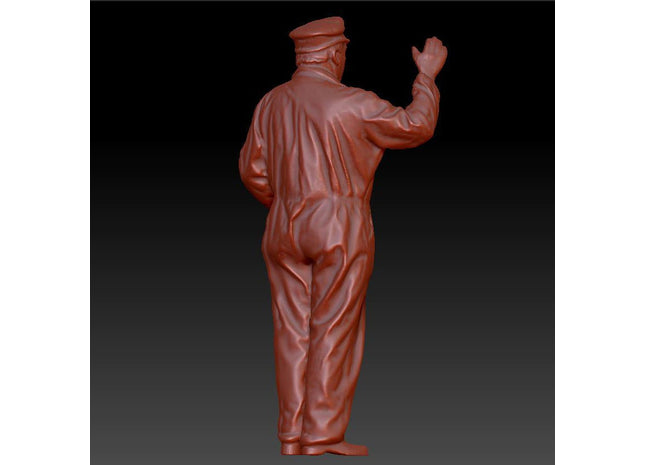 Loco Driver/station Staff Dsp009 Figure