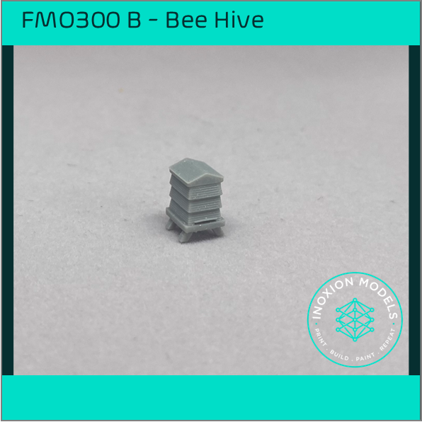 FO300 B – Louvered Beehives OO/HO Scale