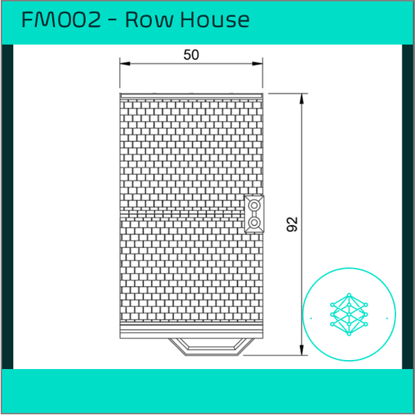 FM002 – Terraced House OO Scale
