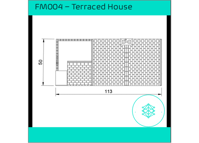 FM004 – Terrace House OO Scale