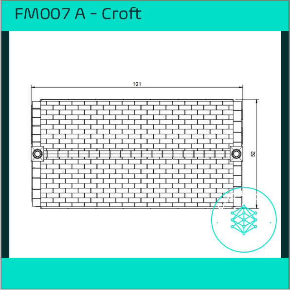 FM007A – Croft House HO Scale