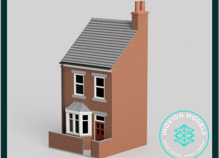 FM010D – Low Relief Terrace House HO Scale