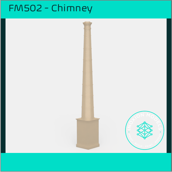 FM502 – Chimney/Smoke Stack HO Scale