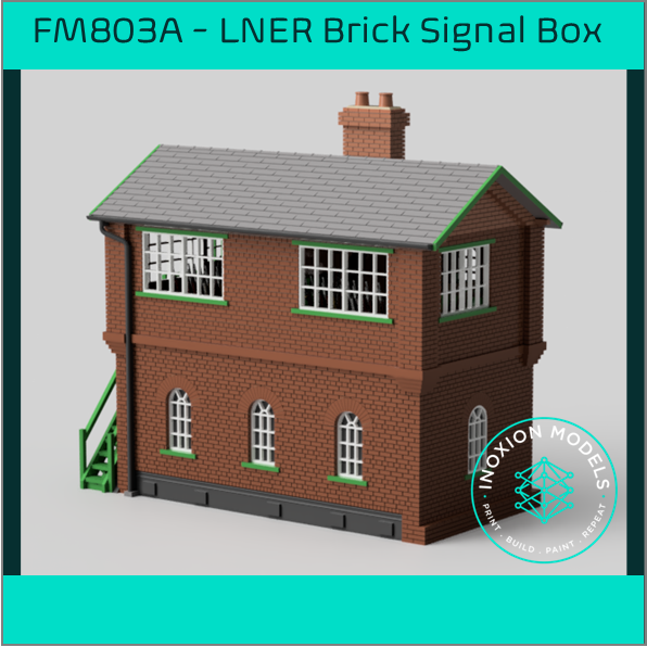 FM803A – LNER Brick Signal Box OO Scale