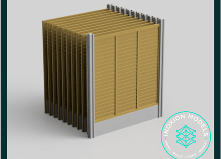 FO002 A – 6ft Garden Fence OO Scale