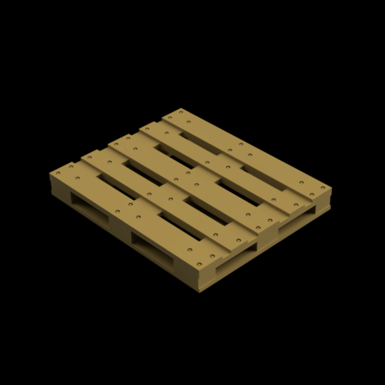 Fo200B – 10X Industrial Pallets Oo/Ho Scale Oo Accessory
