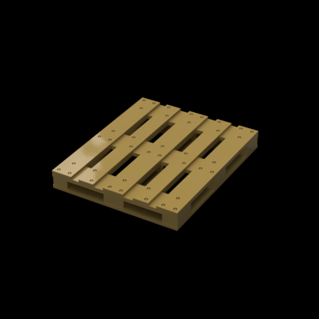 Fo200B – 10X Industrial Pallets Oo/Ho Scale Oo Accessory