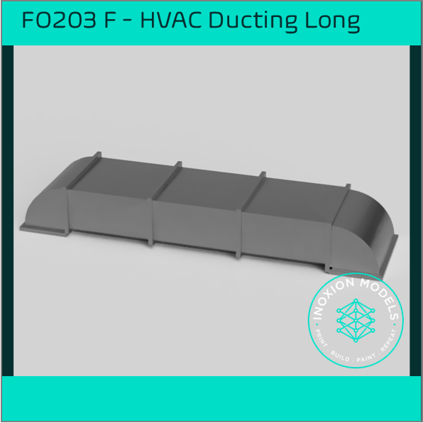 FO203 F – HVAC Ducting Long OO/HO Scale