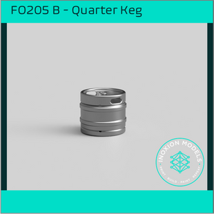 FO205 B – Quarter Keg OO/HO Scale