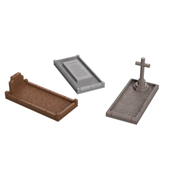 Ho307E – Grave Plots N Scale Accessory