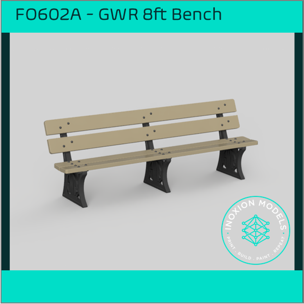 FO602A – GWR 8ft Platform Benches OO/HO Scale