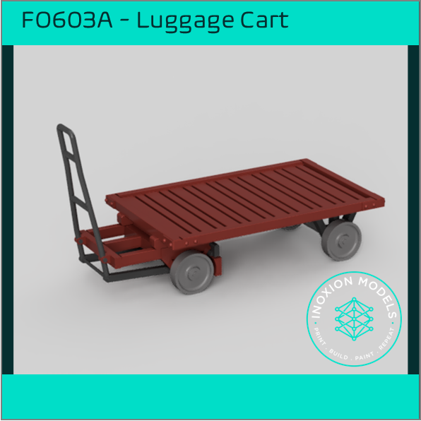 FO603A – Luggage Cart OO/HO Scale