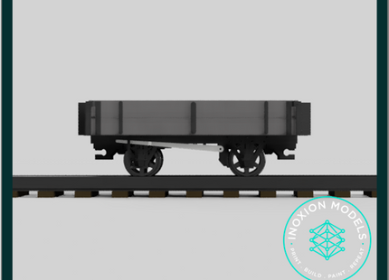 FPC753B – 4x Light Railway Wagon Pack OO9 Gauge