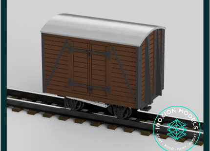 FPC753E – 4x Light Railway Wagon Pack OO9 Gauge