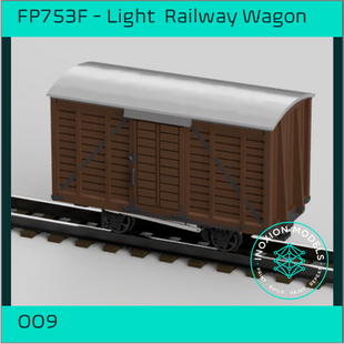 FP753F – Light Railway Wagon OO9 Gauge