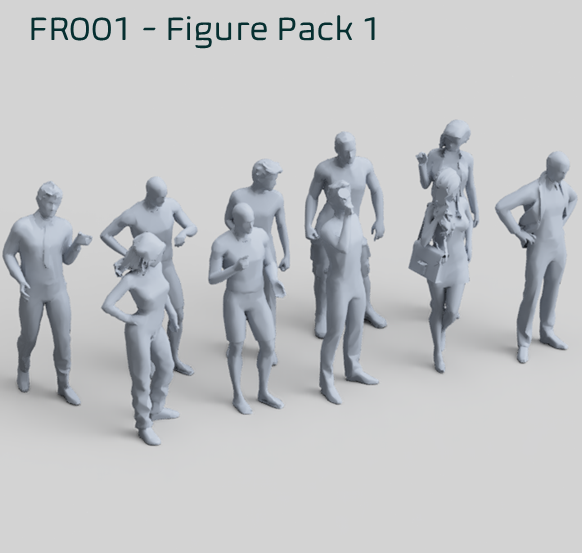 FR001 Standing Figure Pack 1