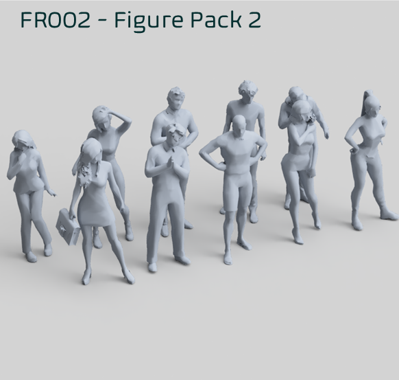 FR002 Standing Figure Pack 2