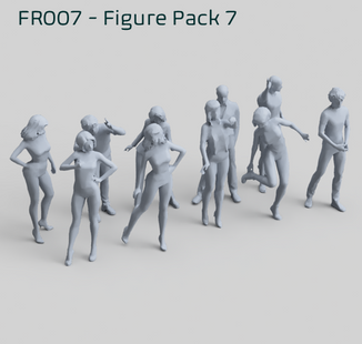 FR007 Standing Figure Pack 7