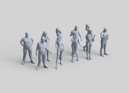 FR011 Standing Figure Pack 11