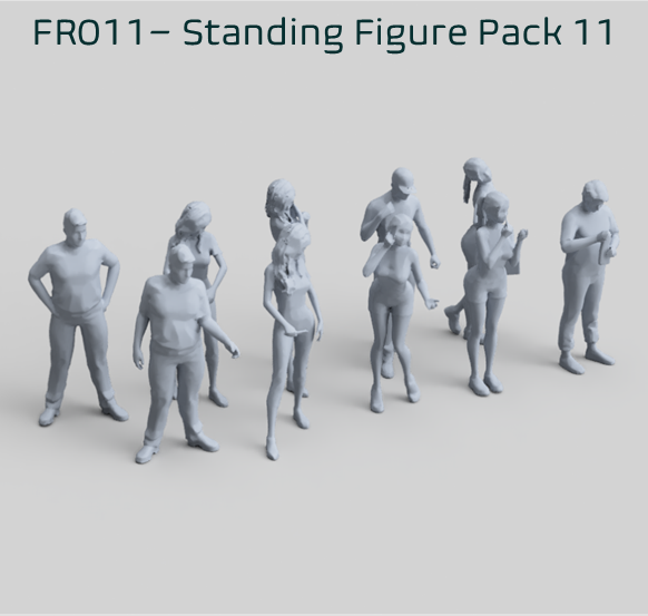 FR011 Standing Figure Pack 11