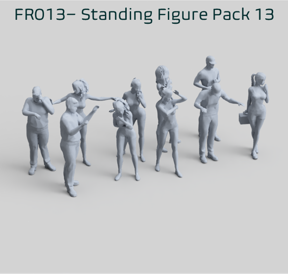 FR013 Standing Figure Pack 13