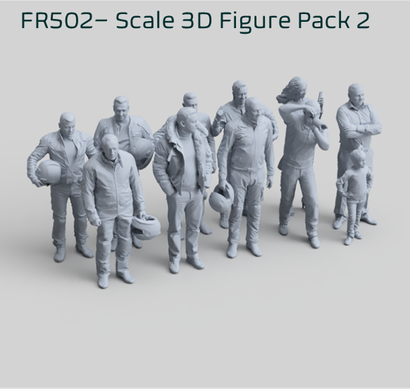 FR502 Racing Figure Pack 2