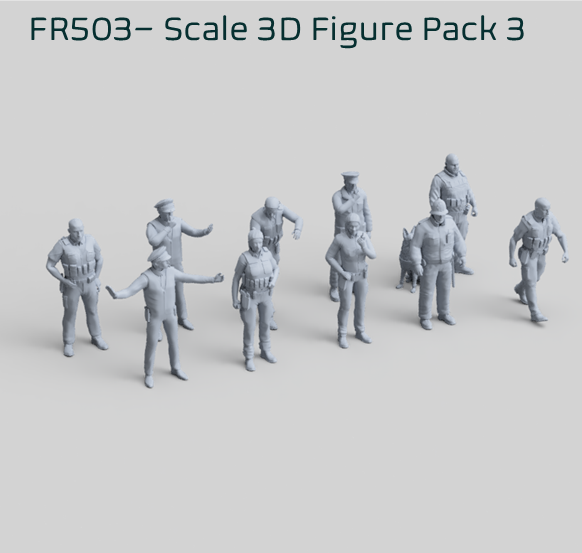 FR503 Police Figure Pack 3
