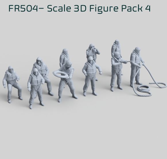 FR504 RNLI Figure Pack 4