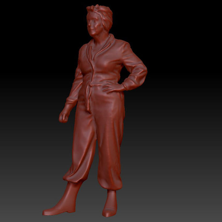 Dsp220 Ww2 Land Girl Figure