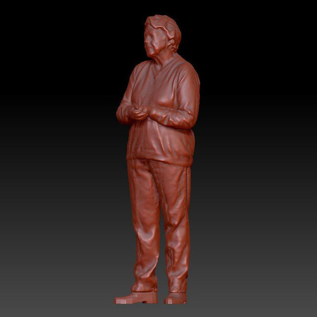 Older Female Standing Chatting Dsp016 Figure