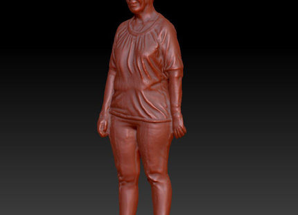 Older Lady Standing And Gossiping Dsp024 Figure