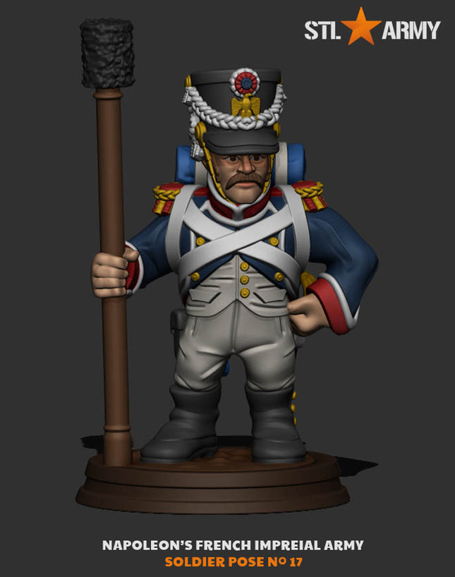 French Soldier 17 Napoleonic Imperial Army