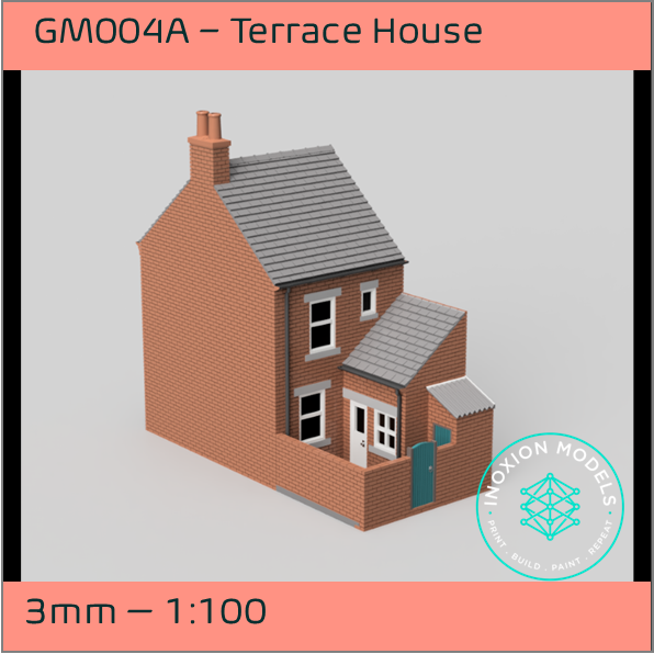 GM004A – Terrace Terrace House 3mm - 1:100 Scale