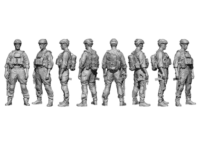 British Military Gate Guard X 3 Figure