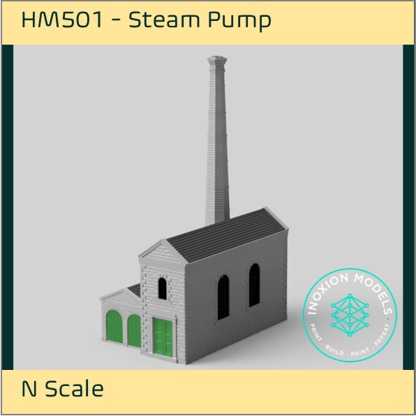 HM501 – Steam Pump House N Scale