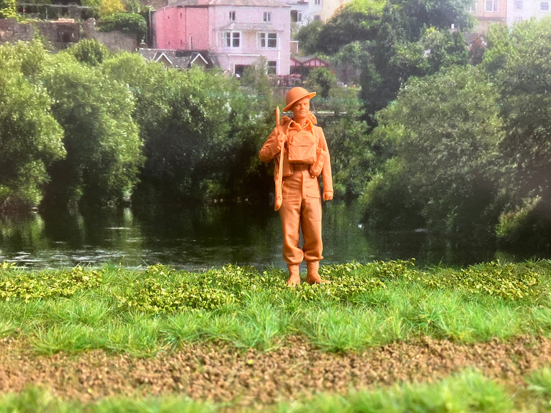 S3Ds0067 Ww2 Army Soldier Figure