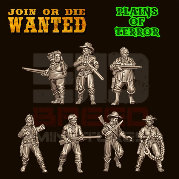 WANTED Plains of Terror Alligator Hunters