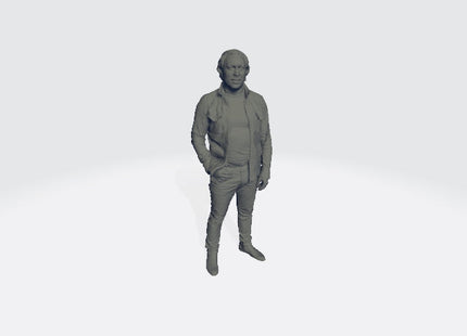 Older Male In Denham Jacket Figure