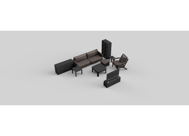 MM5003 - Household Furniture Pack A HO Scale