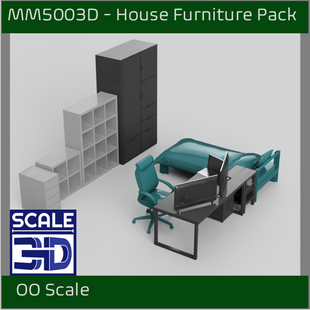 MM5003 - Household Furniture Pack D OO Scale