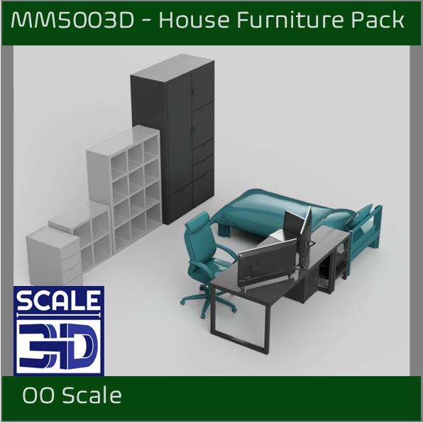 MM5003 - Household Furniture Pack D OO Scale