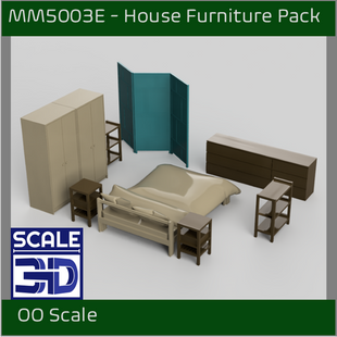 MM5003 - Household Furniture Pack E OO Scale