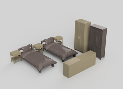 MM5003 - Household Furniture Pack F OO Scale