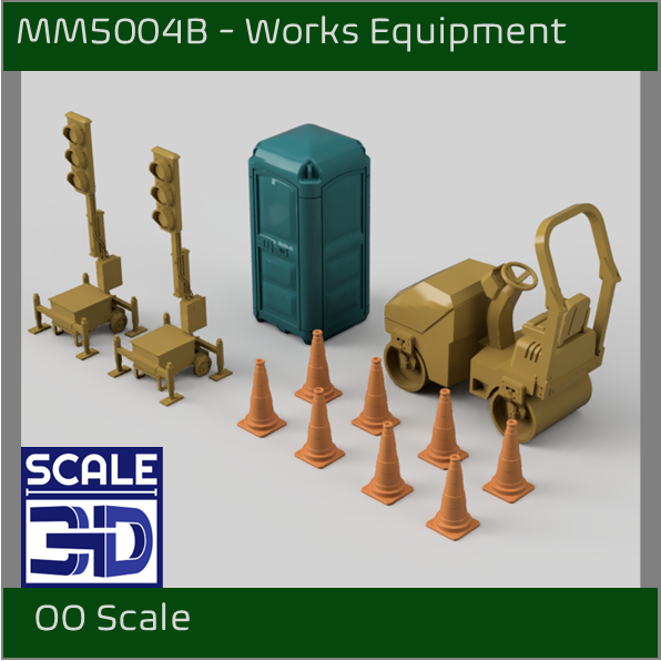 MM5004B - Street Working Equipment B OO Scale