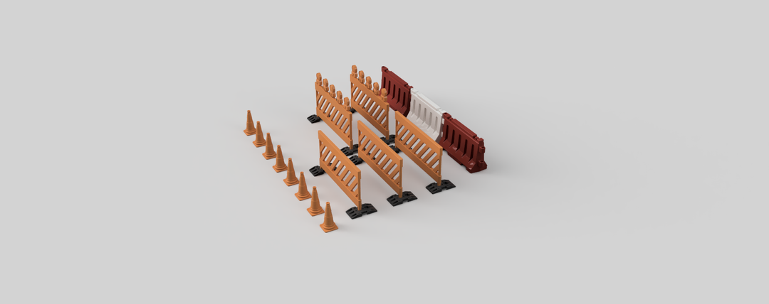 MM5004C - Street Working Equipment C OO Scale