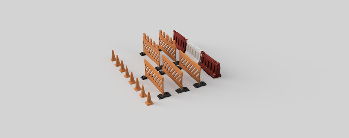 MM5004C - Street Working Equipment C OO Scale
